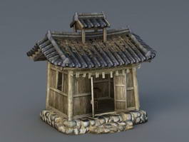 Small Altar House 3d model preview