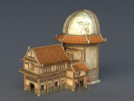 Medieval Inn Tavern 3d preview