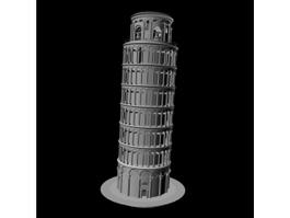 Leaning Tower of Pisa 3d model preview