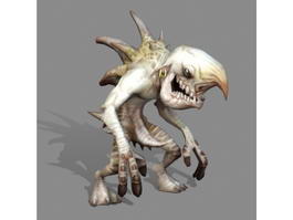 Troll Monster Character 3d model preview