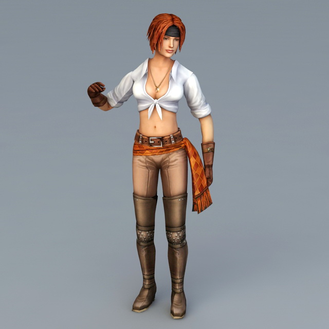 Age Pirates Beatrice 3d rendering