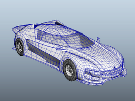 Citroen GT 3d model preview