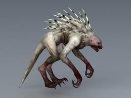 Rage Beast 3d model preview