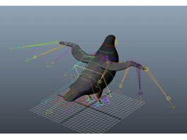 Pigeon Rig 3d model preview