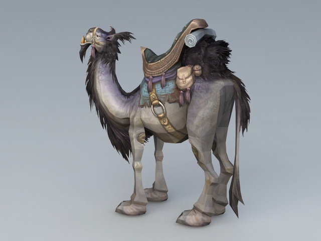 Camel Mount 3d rendering