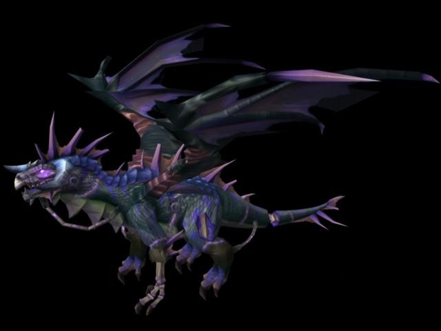 Onyxia Dragon Rig 3d rendering