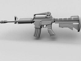Colt M4A1 Carbine 3d model preview