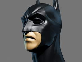 Batman Head 3d preview