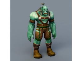 Warcraft Orc 3d preview