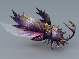 Giant Rhino Beetle 3d model preview
