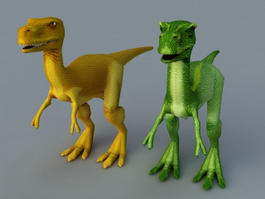 Cute Baby T-Rex 3d model preview