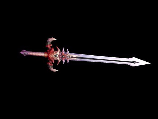 Evil Sword 3d rendering