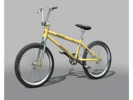 Hyper BMX Bicycle 3d model preview