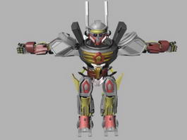 Gundam Robot 3d model preview