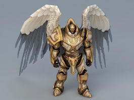 Angel Knight Character 3d preview