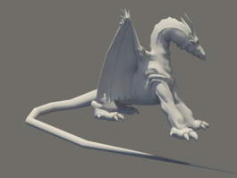 Desert Dragon 3d model preview