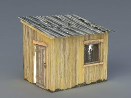 Old Wood Shed 3d preview