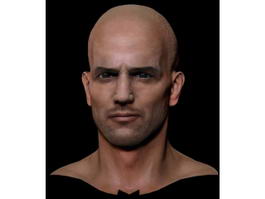 Jason Statham Head 3d model preview