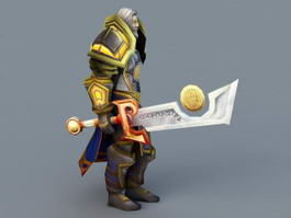 Highlord Tirion Fordring 3d preview
