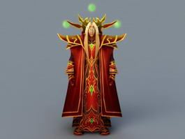 Prince Kaelthas Sunstrider 3d preview