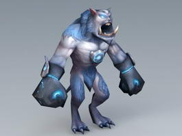 Super Creep Melee 3d model preview