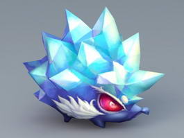 Ice Hedgehog 3d preview