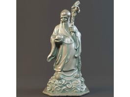 Chinese Longevity God 3d model preview