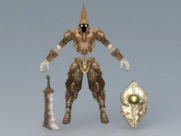 Death Armor Set 3d preview