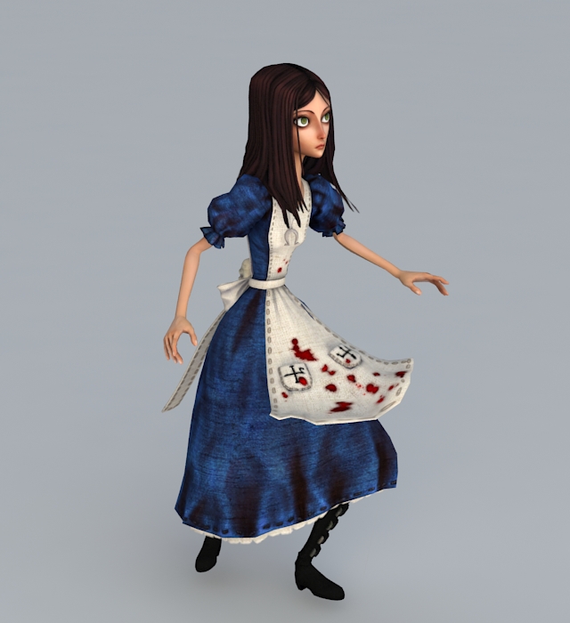 Alice Madness Returns 3d rendering
