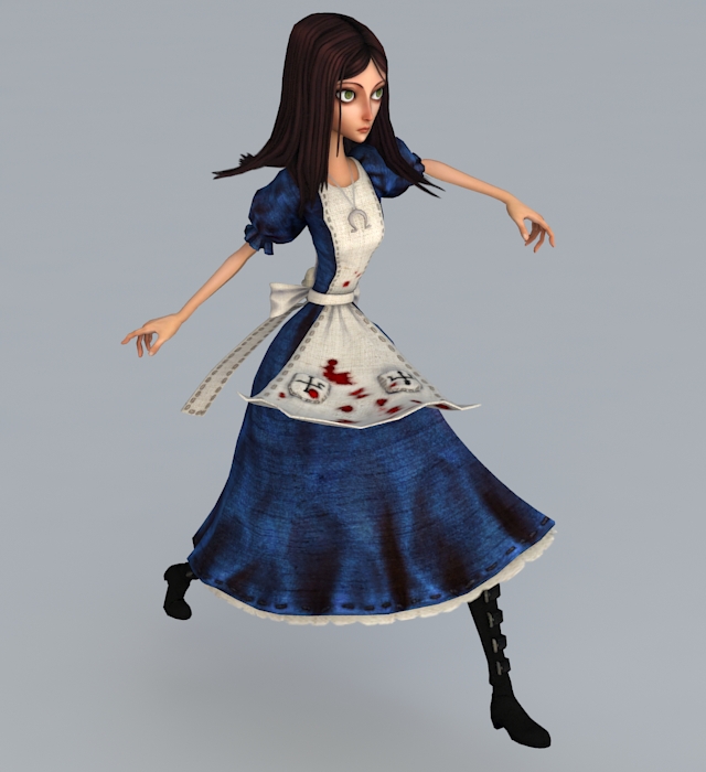 Alice Madness Returns 3d rendering