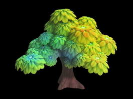 Cartoon Tree 3d preview