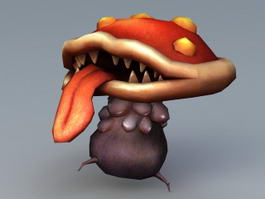 Mushroom Monster 3d model preview