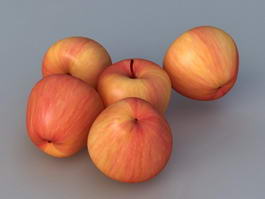 Red Apples 3d preview