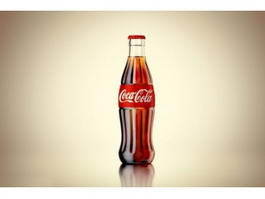 Coca-Cola Bottle 3d model preview