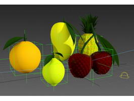 Fruit Collection 3d model preview