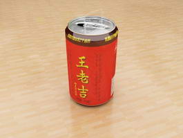 Can Beverages Drink 3d model preview