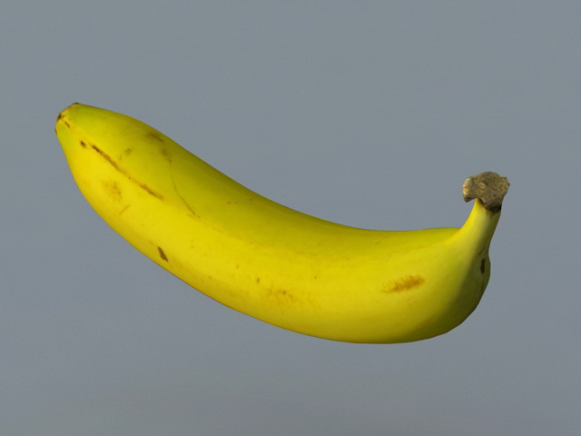 Big Banana 3d rendering