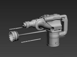 Hammer Drill 3d model preview