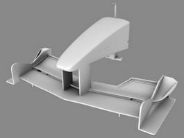 F1 Car Front Nose Wing 3d preview