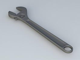 Crescent Wrench 3d model preview