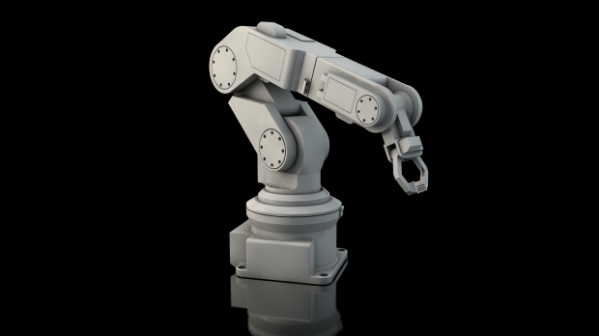 Robotic Arm 3d rendering