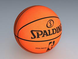 Spalding Basketball Ball 3d preview
