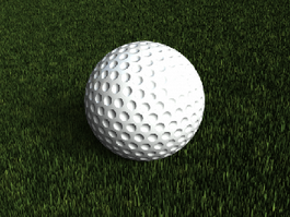 Golf Ball 3d preview
