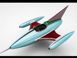 Toy Fighter Jet 3d preview