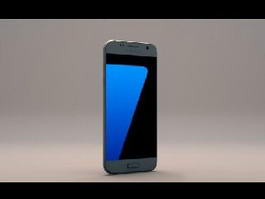 Samsung Galaxy S7 3d model preview