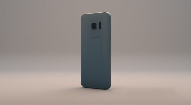 Samsung Galaxy S7 3d rendering