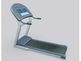 Fitness Treadmill 3d preview