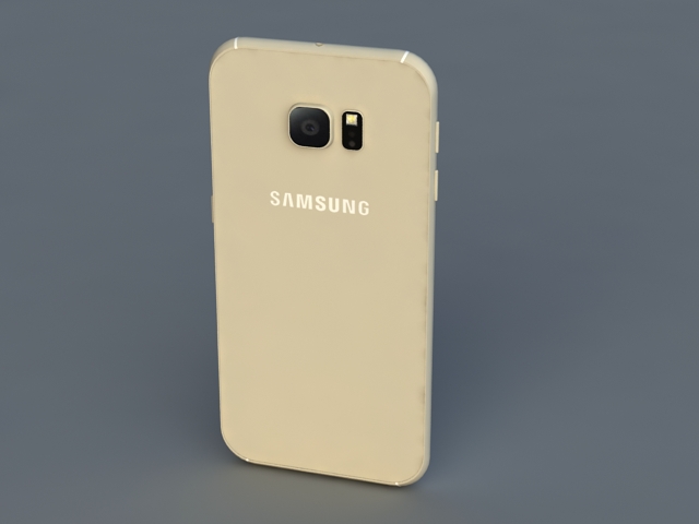Samsung Galaxy S6 3d rendering