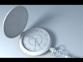 Old Pocket Watch 3d preview