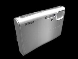 Nikon Coolpix Digital Camera 3d model preview